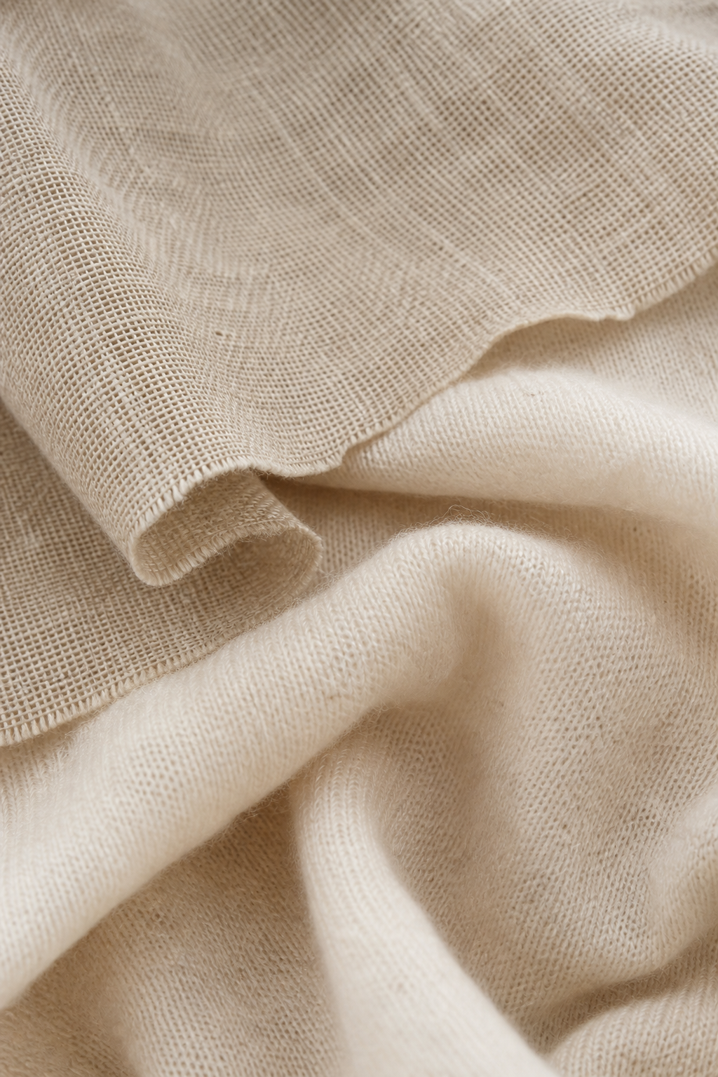 Natural fabric texture detail